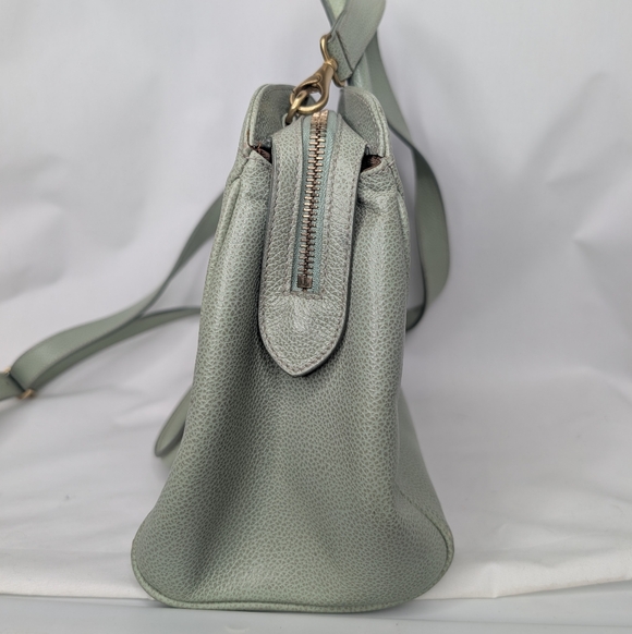 Coach Madison Vintage 4410 Mint Green Handbag Brass Hardware - Picture 3 of 9